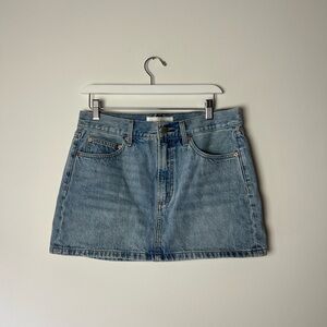 Denim Forum 90s Ricci Denim Mini Skirt